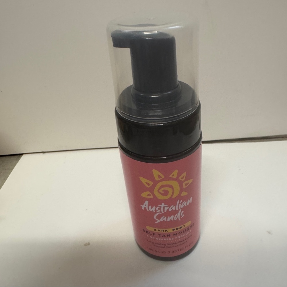 Australian Sands Dark Self Mousse 1 Hour Expres Formula Tropical Coconut 3.38 OZ